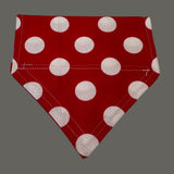 Red w/ White Polka Dots