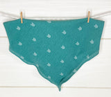 Teal Arrow Print in Super Soft Jersey Knit