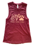 Peace Love Dogs Tank