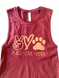 Peace Love Dogs Tank